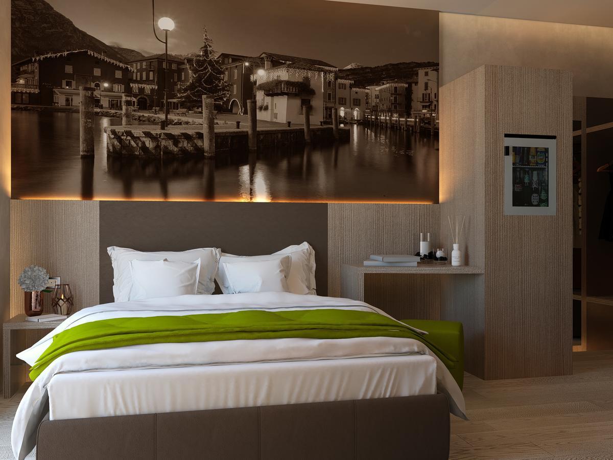 Hotel Garni Villa Magnolia Torbole Sul Garda Luaran gambar